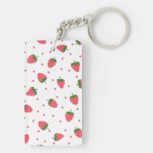 Porte-clés Motif fraise (Dos)