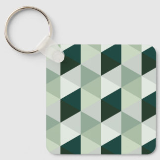 Porte-clés Motif Géométrique Abstrait - N° 01