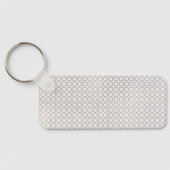 Porte-clés Motif géométrique beige islamique (Verso)