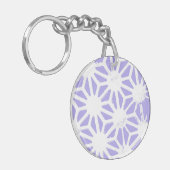 Porte-clés Motif géométrique Lavender (Devant gauche)