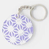 Porte-clés Motif géométrique Lavender (Dos)