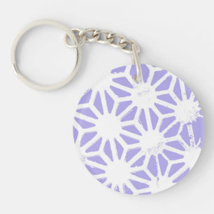 Porte-clés Motif géométrique Lavender