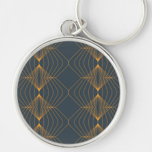 Porte-clés Motif graphique géométrique chic, élégant et simpl