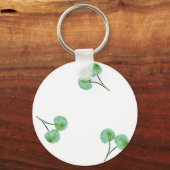 Porte-clés Motif Green Cherry (Recto)