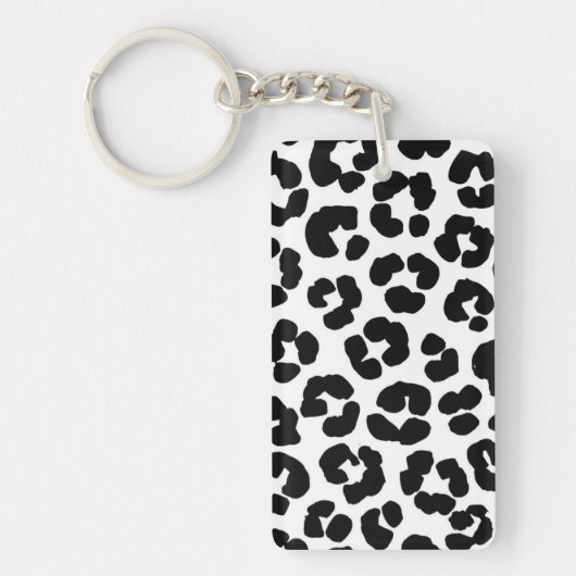 Porte-clés Motif imprimé animal (Devant)