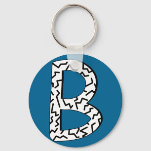 Porte-clés Motif Jagged B