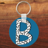 Porte-clés Motif Jagged B (Recto)