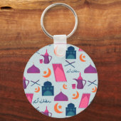 Porte-clés Motif joyeux de Ramadan (Recto)