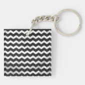 Porte-clés Motif Kohl Black Chevron (Dos)