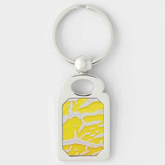 Porte-clés Motif melon jaune (Devant)