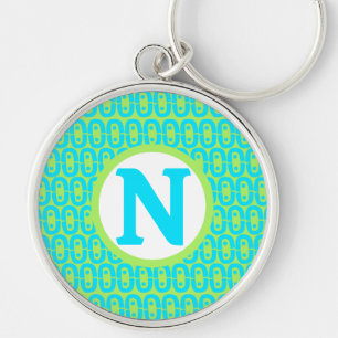 Porte-clés motif moderne et coloré