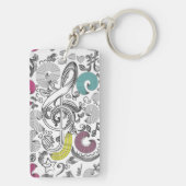 Porte-clés Motif musical (Dos)