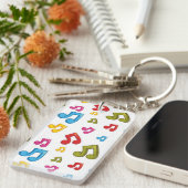 Porte-clés Motif musical (Devant droit)