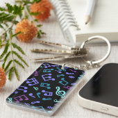 Porte-clés Motif musical (Devant droit)