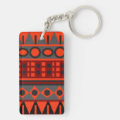 Porte-clés Motif natif Aztec (Dos)