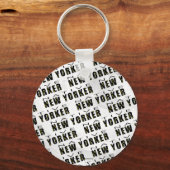 Porte-clés Motif natif du New Yorker (Recto)