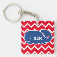 Motif nautique personnalisé de Chevron de baleine