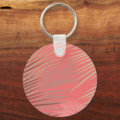 Porte-clés Motif Palmier Boho (Recto)