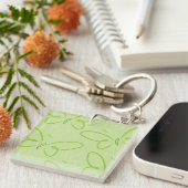 Porte-clés Motif papillon (Devant Droit)