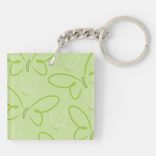 Porte-clés Motif papillon (Dos)