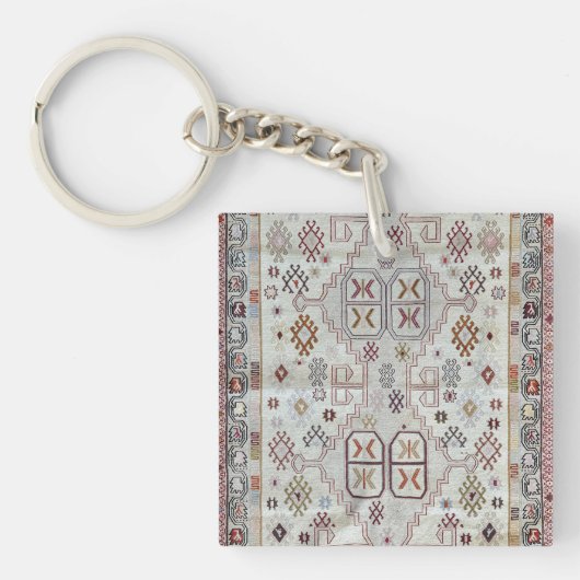 Porte-clés Motif persan oriental (Devant)