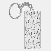 Porte-clés Motif Piccolo Music Note (Devant gauche)