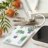 Porte-clés motif plante (Devant droit)