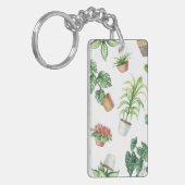 Porte-clés motif plante (Devant gauche)