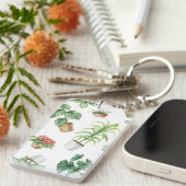 Porte-clés motif plante (Devant droit)