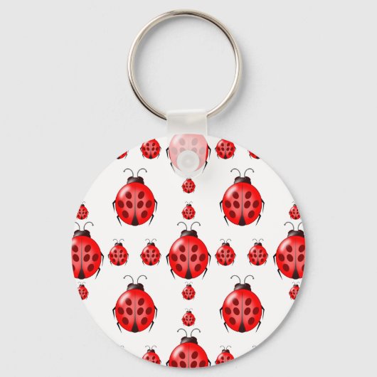 Porte-clés Motif Red Ladybug (Recto)
