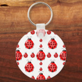Porte-clés Motif Red Ladybug (Recto)