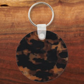 Porte-clés Motif sans fil Tortoiseshell, Chic TortoiseShell (Verso)