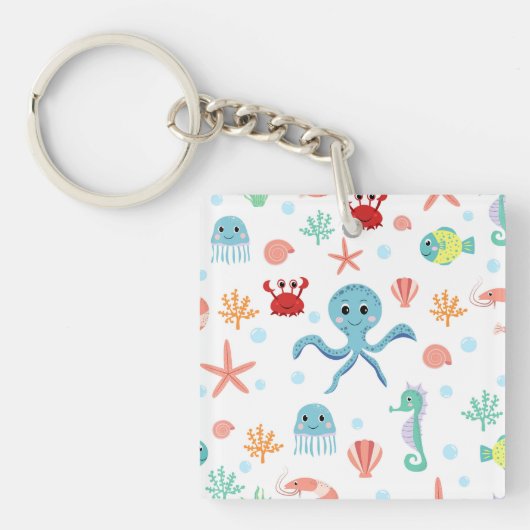 Porte-clés Motif Sea World (Devant)