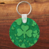 Porte-clés Motif shamrock (Recto)