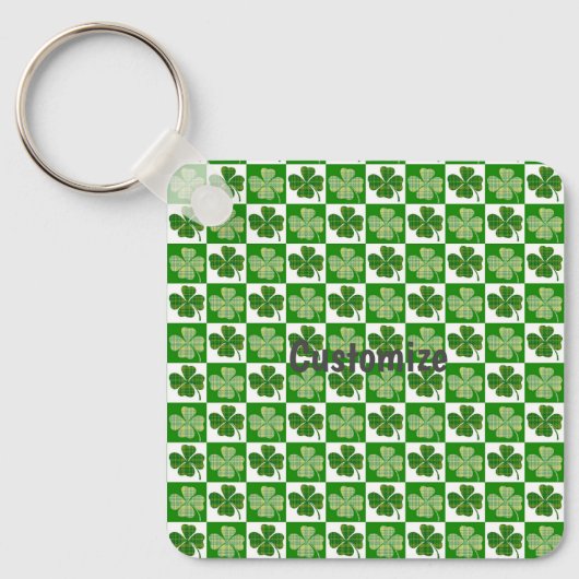 Porte-clés Motif shamrock Thunder_Cove (Recto)