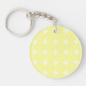 Porte-clés Motif shippo jaune citron (Devant)