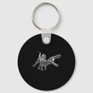Porte-clés Motif Snosaurus Dinosaure Prédateur Préhistorique