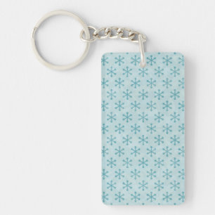 Porte-clés Motif Snowflake