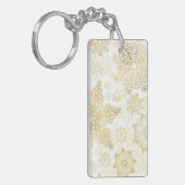 Porte-clés Motif Snowflake (Devant gauche)