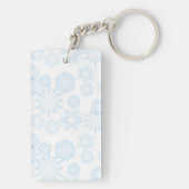 Porte-clés Motif Snowflake (Dos)