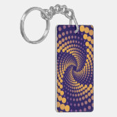 Porte-clés Motif spiral Vortex (Devant gauche)