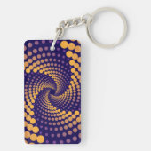Porte-clés Motif spiral Vortex (Dos)