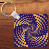 Porte-clés Motif spiral Vortex (Recto)