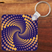 Porte-clés Motif spiral Vortex (Verso)