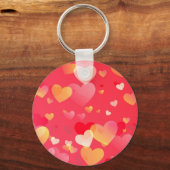Porte-clés Motif tendance Red Heart (Recto)
