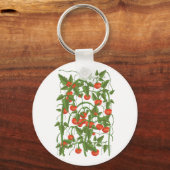 Porte-clés Motif Tomates (Recto)