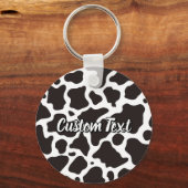 Porte-clés motif vache (Recto)