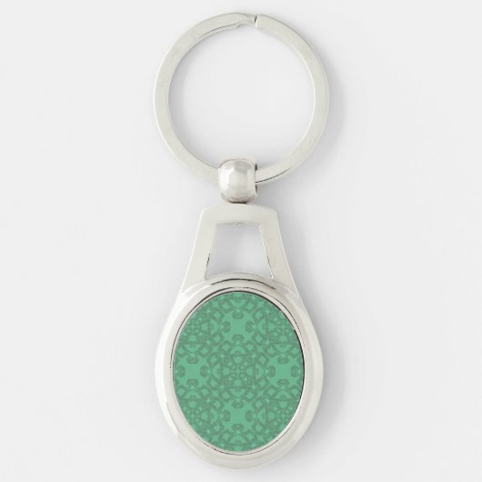 Porte-clés Motif vert (Devant)