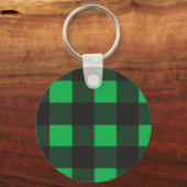 Porte-clés Motif vert (Recto)