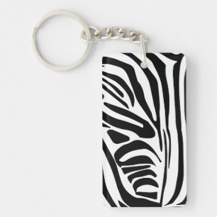 Porte-clés Motif zèbre